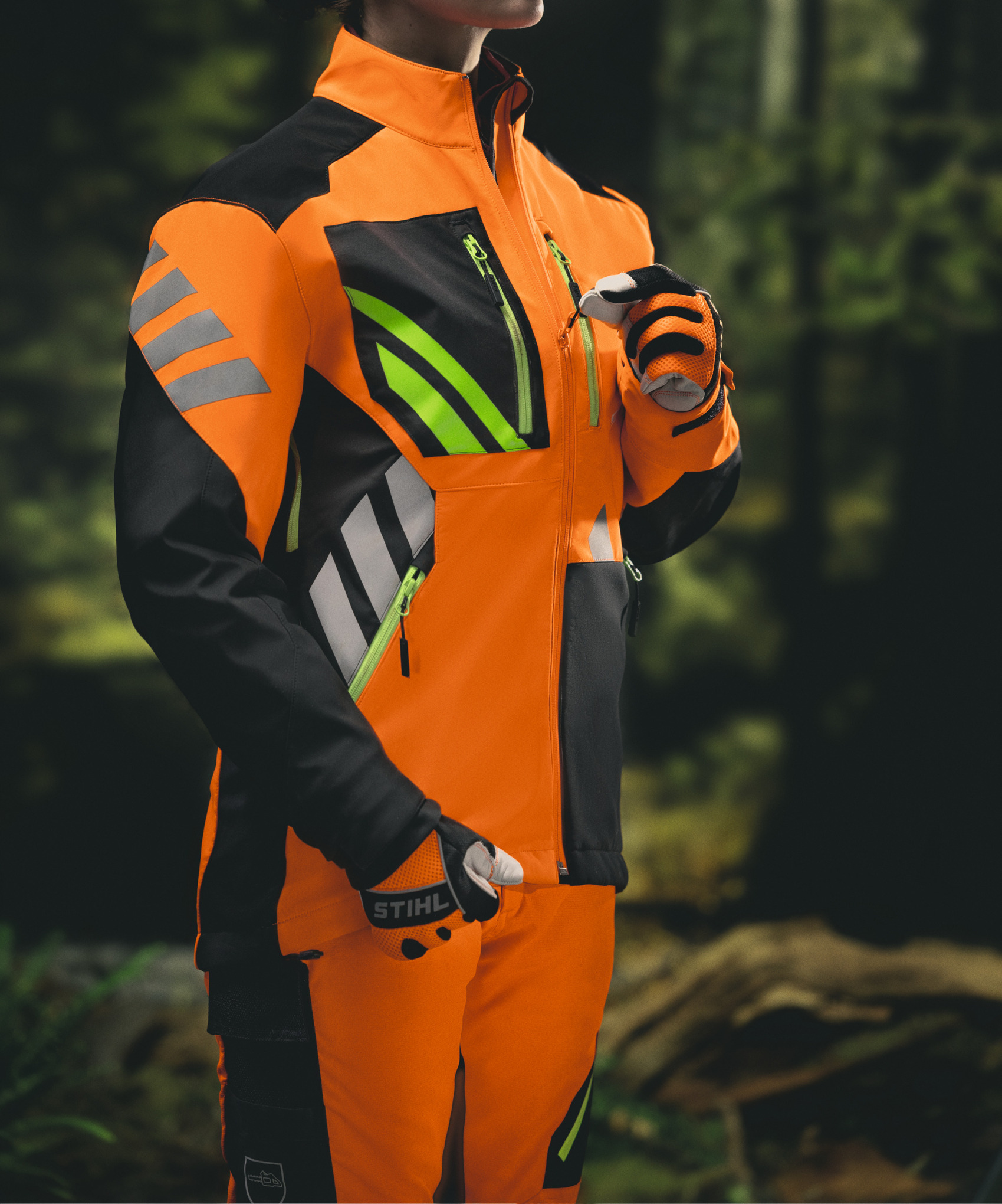 Macro shot of the Advance ShellTEC jacket