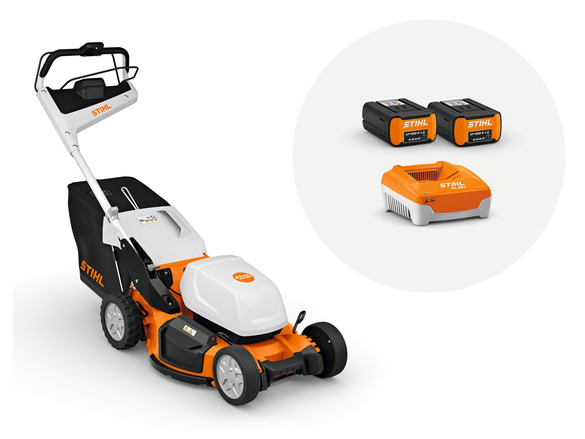 Ensemble RMA 756 V (2 batteries AP 500 S et chargeur AL 501)