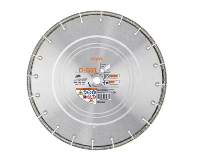 Disque diamanté - Fonte ductile