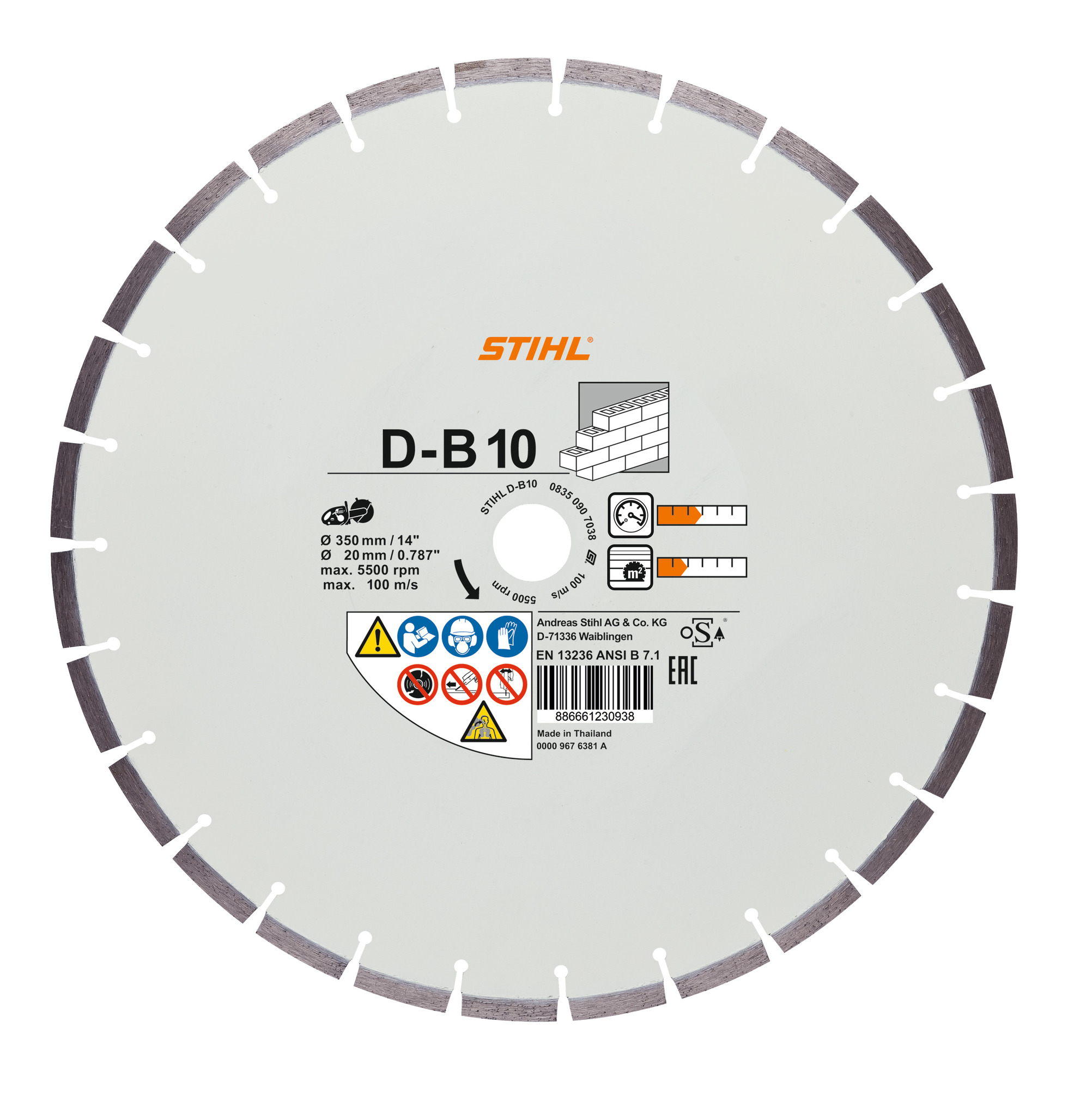Diamond Cutting Wheel - Concrete