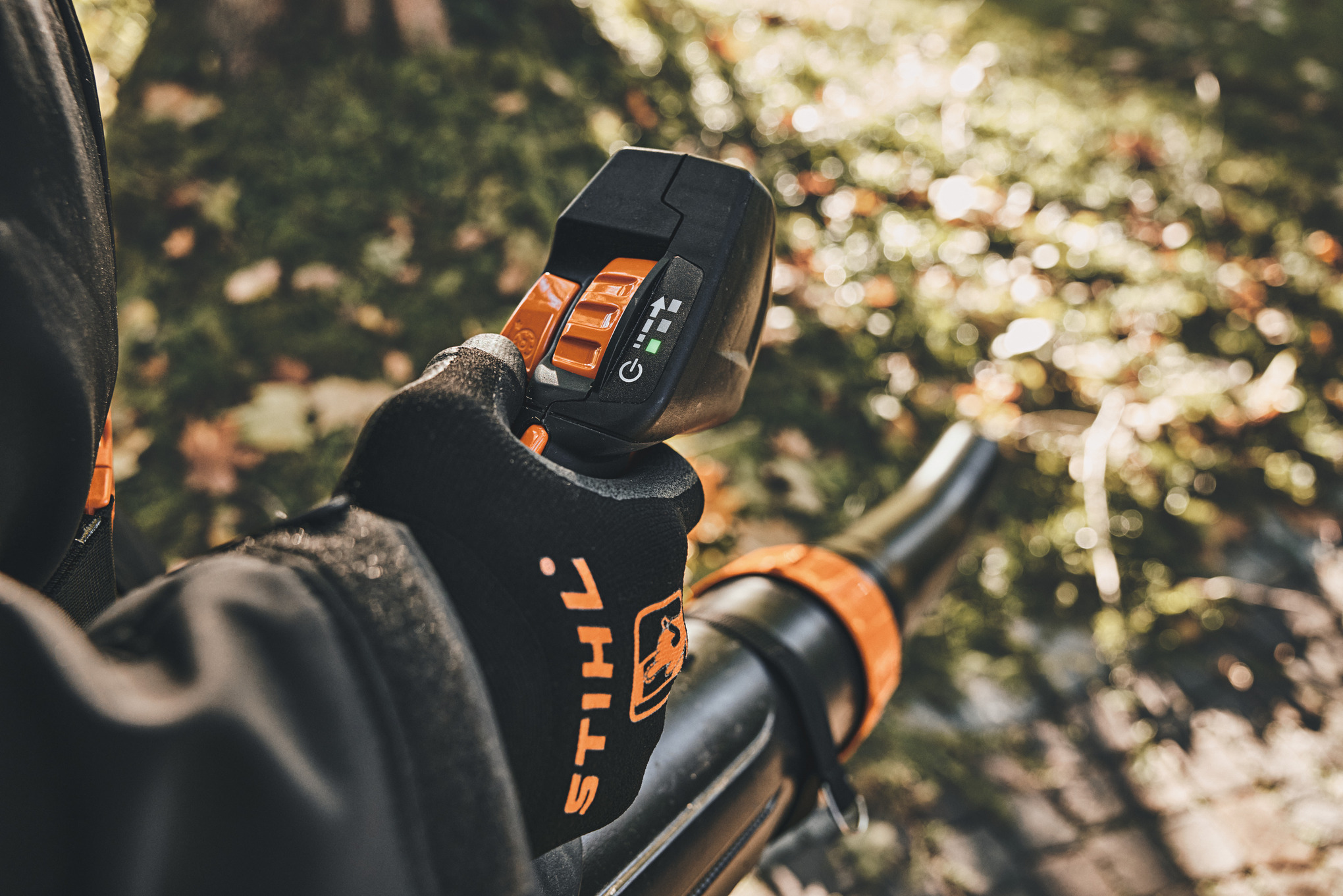 Control lever STIHL BGA 300