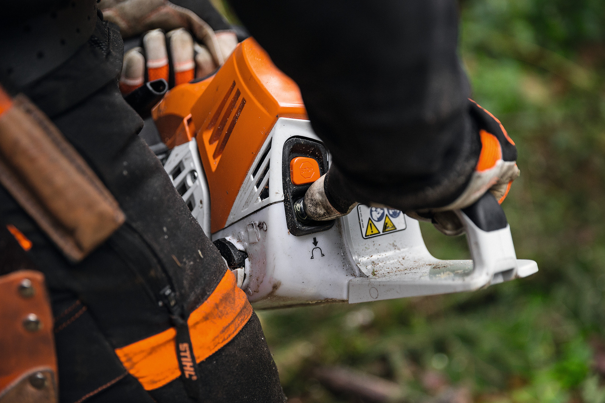 Stihl ms 500i Professional Chainsaw