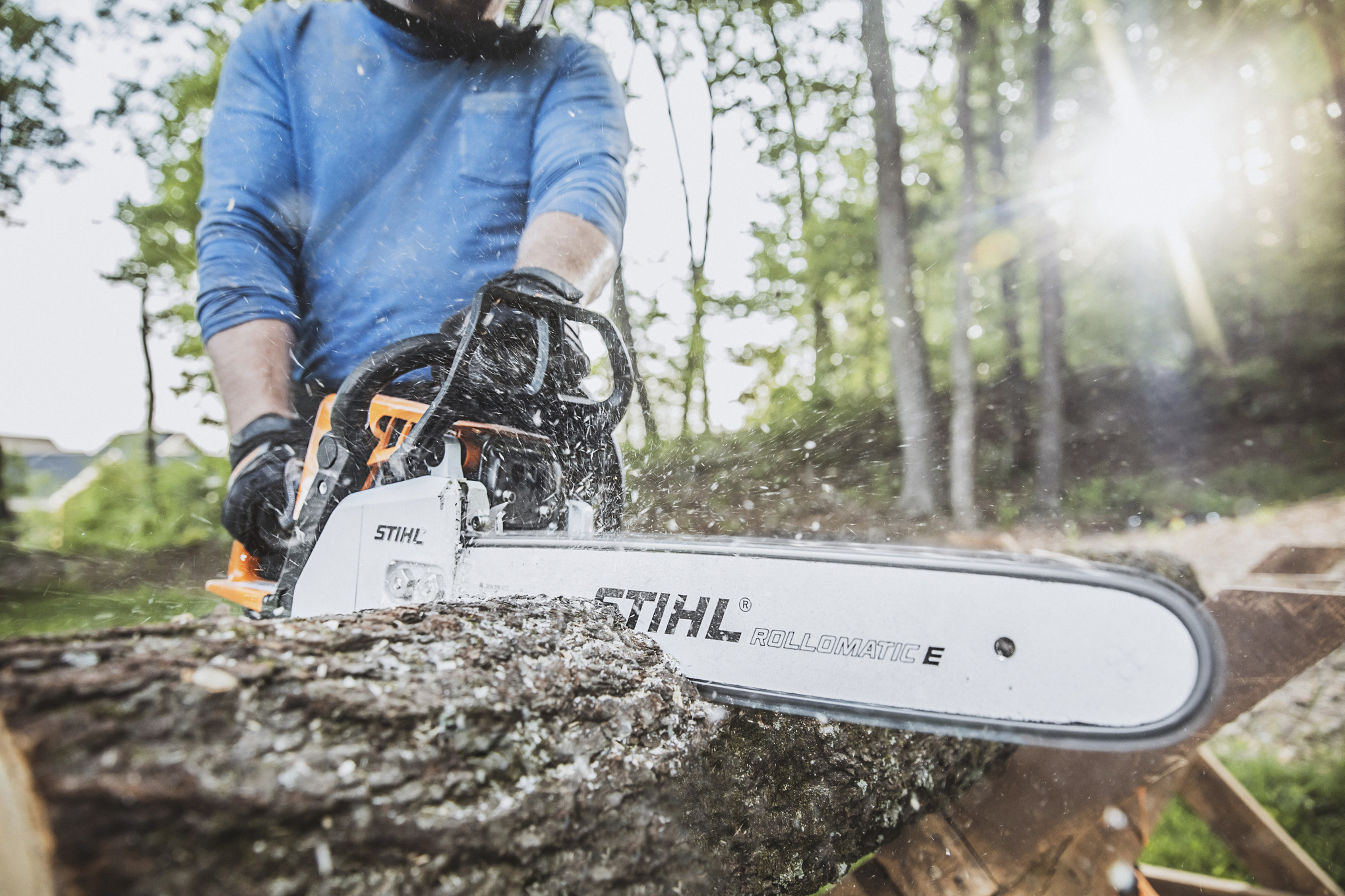 Chaîne TITANIUM 68 entraineurs pour tronçonneuses stihl 025, MS250