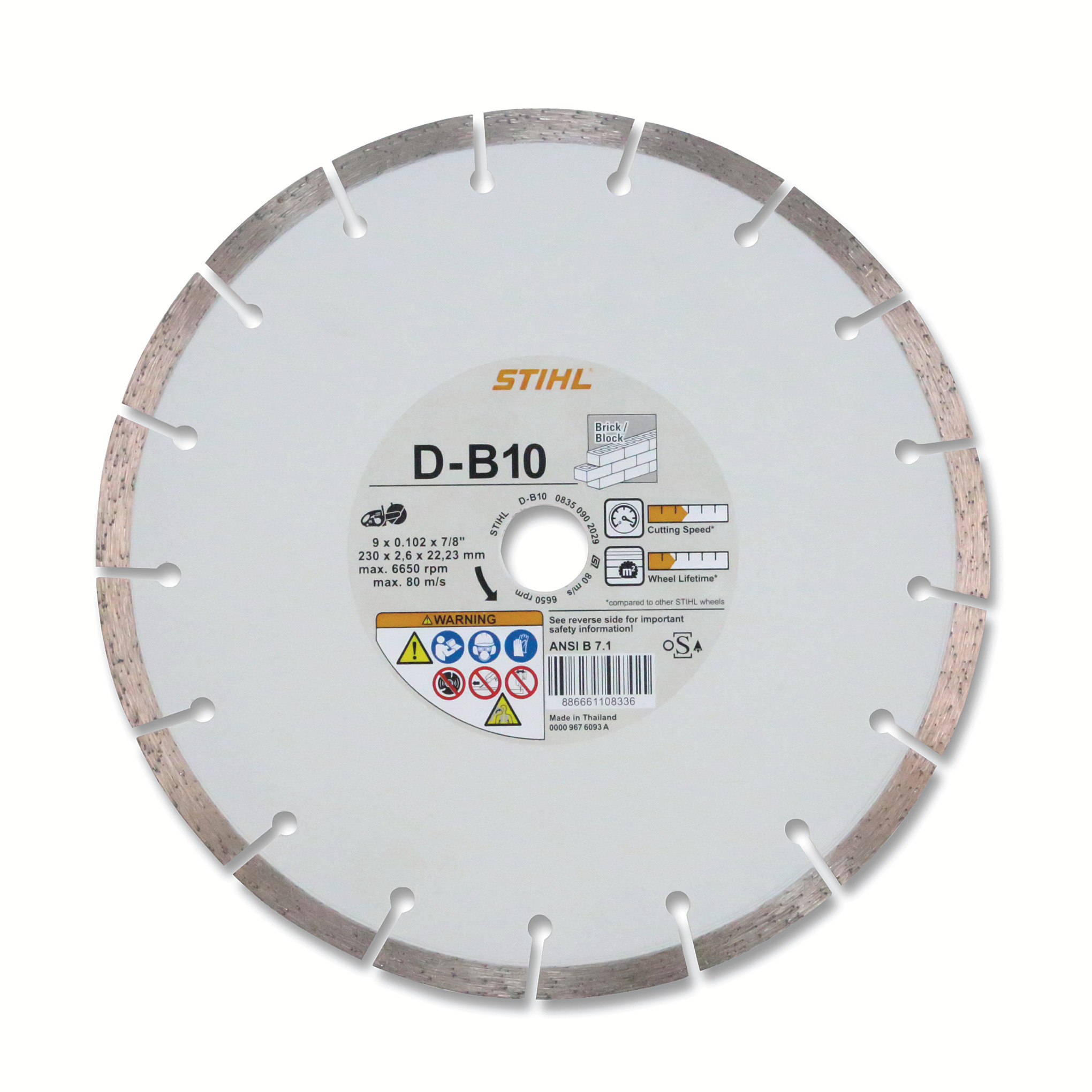 Diamond Cutting Wheel - Concrete