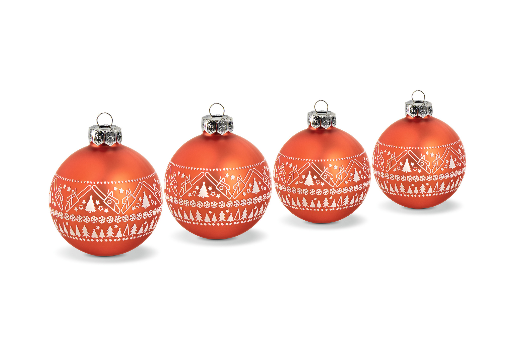 STIHL Holiday Ball Ornament (set of 4)