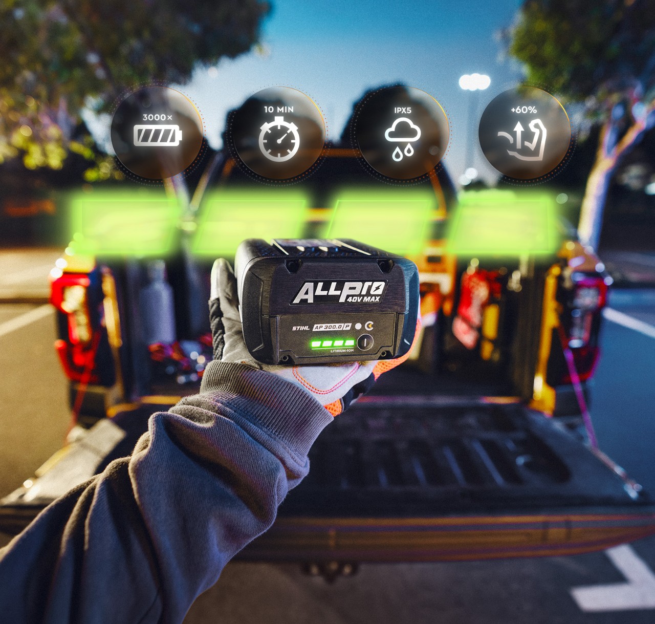 STIHL ALLPRO Battery.